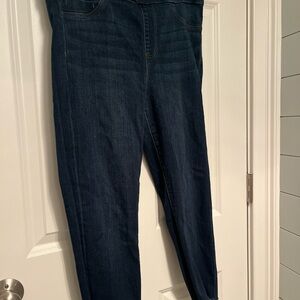 Liverpool Blue Skinny Jeans High-Waisted Stretch